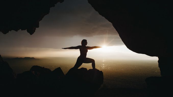 Naprapati och yoga illustration